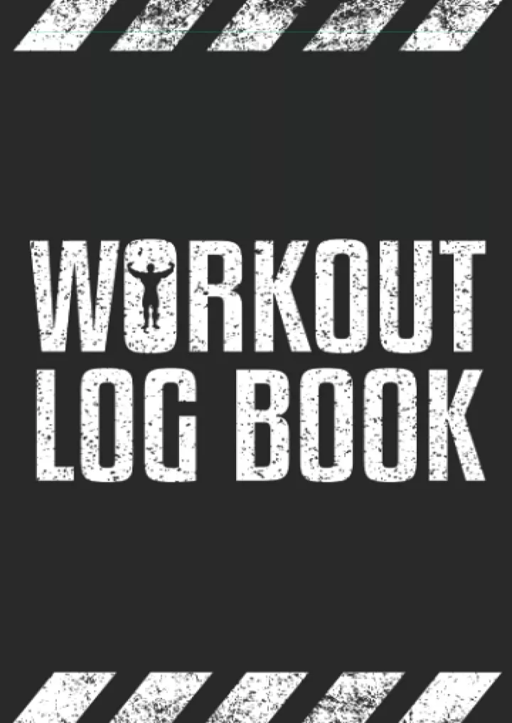 workout log book fitness journal