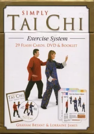DOWNLOAD/PDF Simply Tai Chi Cards DVD Booklet download