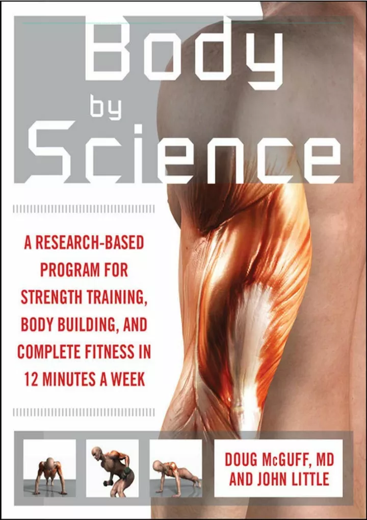 body by science a research based program