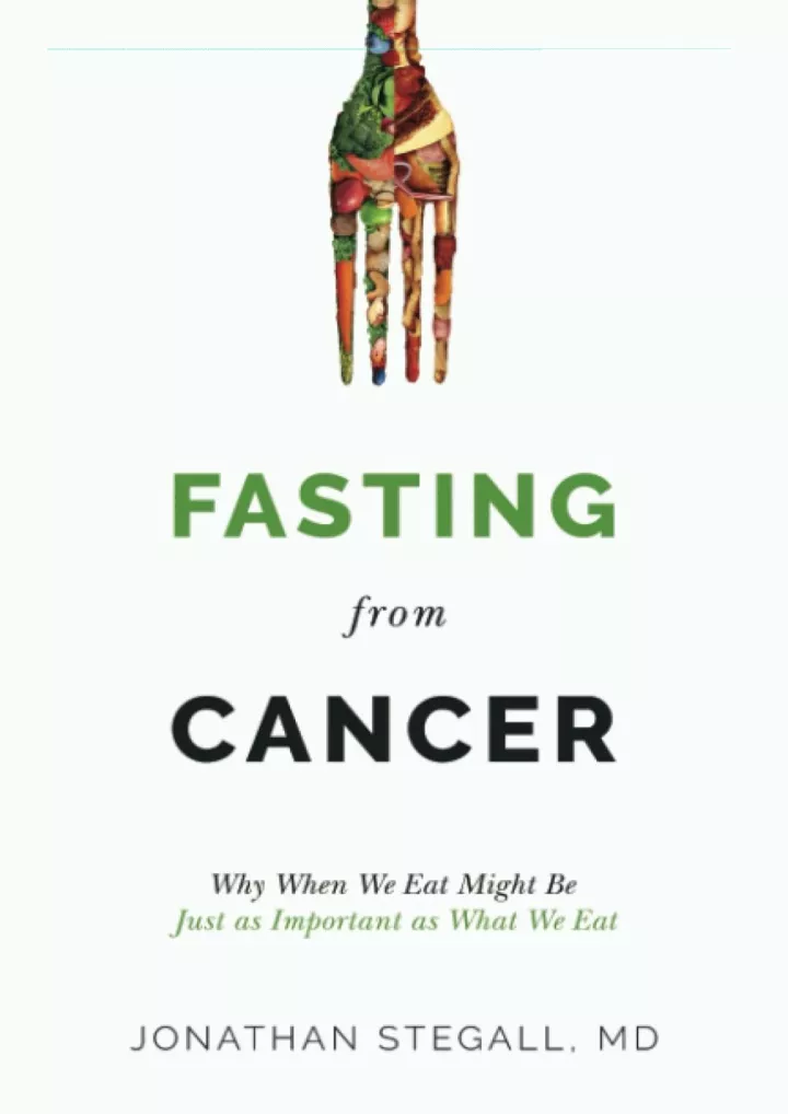 fasting from cancer why when we eat might be just