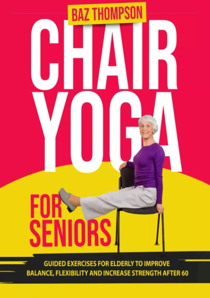chair yoga for seniors guided exercises