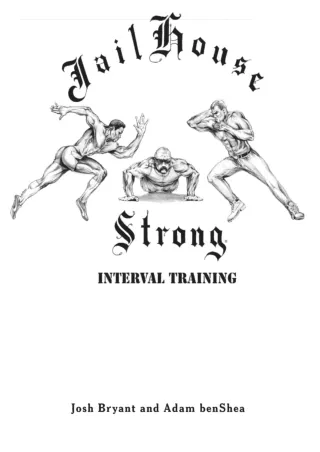 PDF/READ/DOWNLOAD Jailhouse Strong: Interval Training full