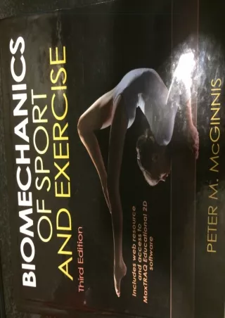 PDF/READ Biomechanics of Sport and Exercise free
