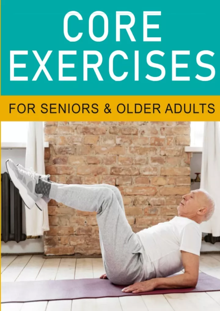 core exercises for seniors exercise for seniors