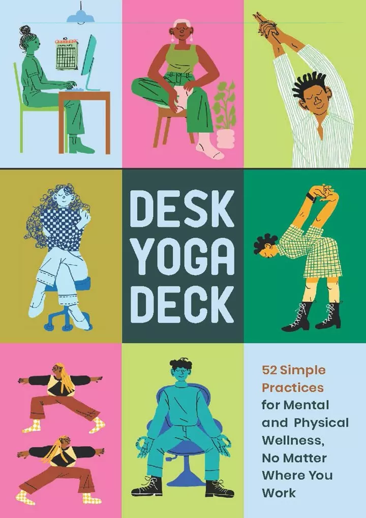 desk yoga deck 52 simple practices for mental