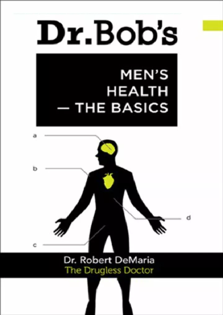 dr bob s men s health the basics download