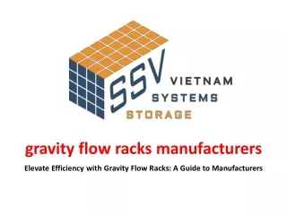 Gravity Flow Racks Manufacturers