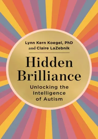 Full Pdf Hidden Brilliance: Unlocking the Intelligence of Autism