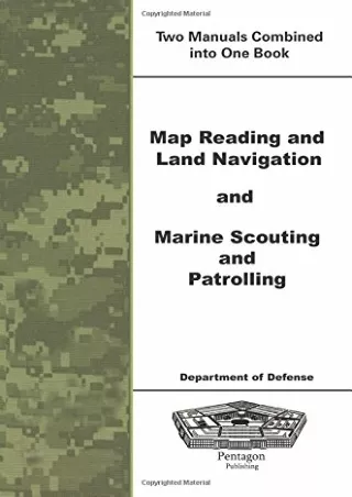 Full Pdf Map Reading and Land Navigation and Marine Scouting and Patrolling