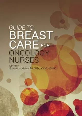 Download Book [PDF] Guide to Breast Care for Oncology Nurses