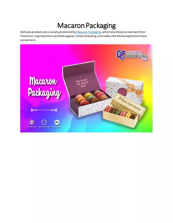 macaron packaging macaron packaging