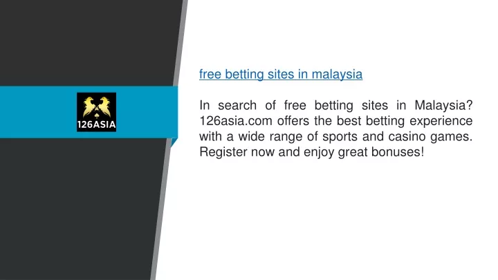 free betting sites in malaysia in search of free