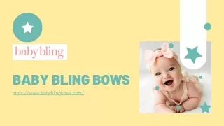 Baby Hair Accessories | Babyblingbows.com