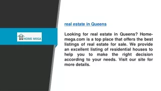 Real Estate in Queens | Home-mega.com