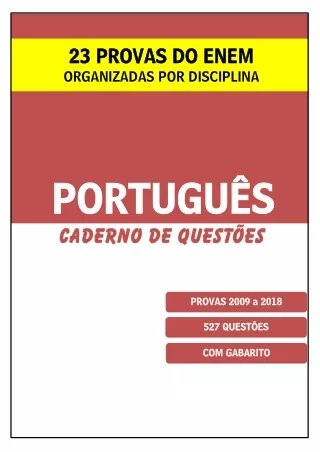 23 provas do enem 23 provas do enem organizadas