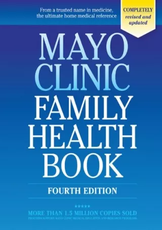 $PDF$/READ/DOWNLOAD Mayo Clinic Family Health Book