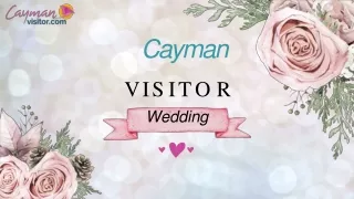 Grand Cayman Wedding Venues I Cayman Visitor