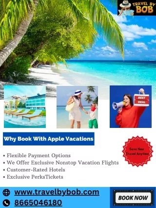 Apple Vacation | Apple Vacations Deals – Travel By Bob