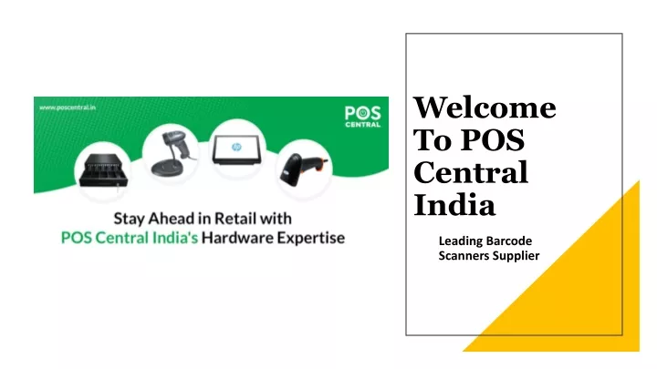 welcome to pos central india