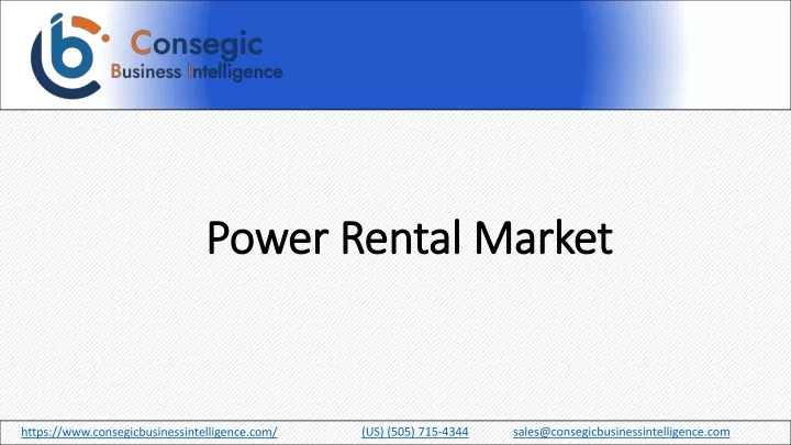 power rental market