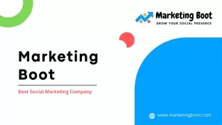 Marketing Boot - Best Social Marketing Company