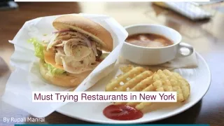 Must Trying Restaurants in New York (3)