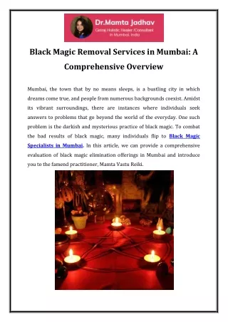 black magic removal services in mumbai a