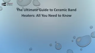 Ceramic cartridge Heaters- Arihant Heaters