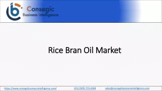 rice bran oil market