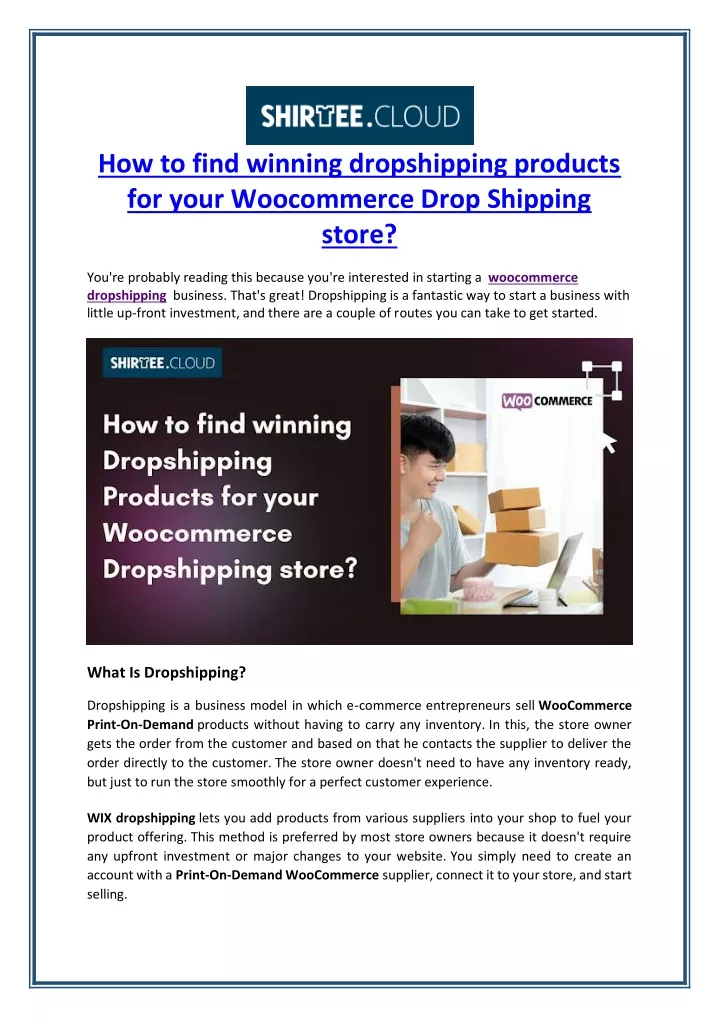 how to find winning dropshipping products