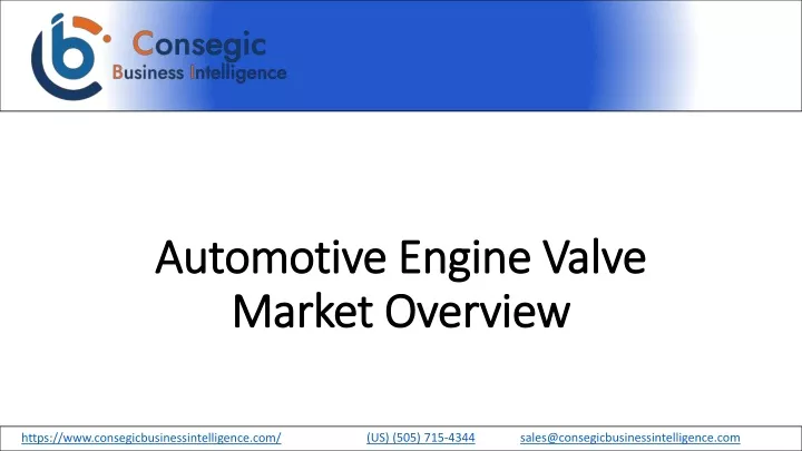 automotive engine valve market overview