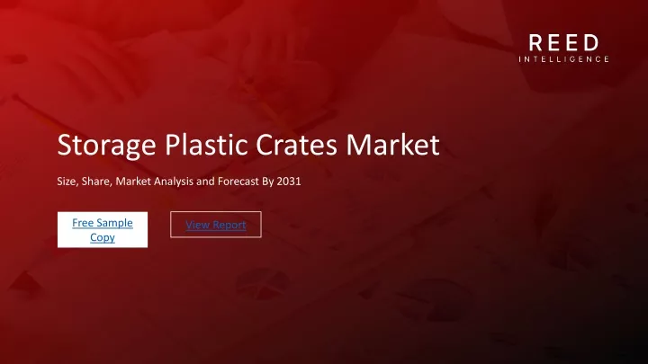 storage plastic crates market