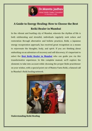 a guide to energy healing how to choose the best