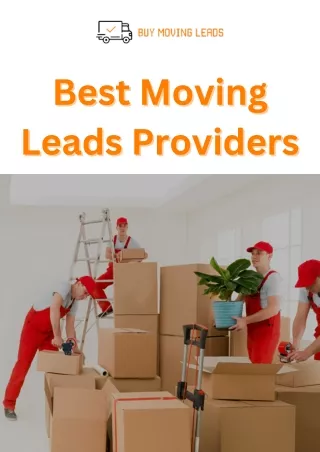 Best Moving Leads Providers - Buy Moving Leads
