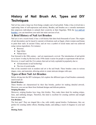 history techniques