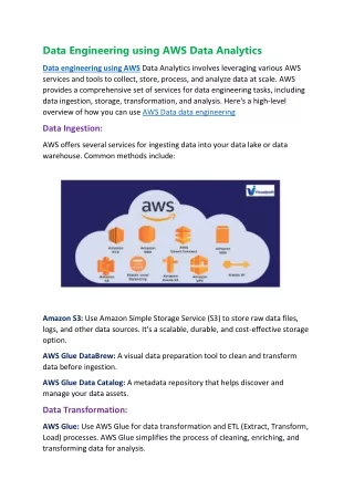 data engineering using aws data analytics