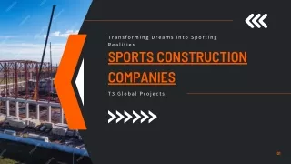 Sports Construction Companies