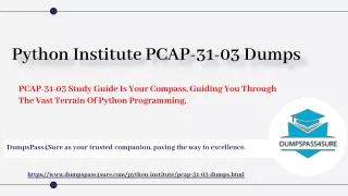 Key to Passing PCAP Exam Exam Questions : PCAP-31-03 Study Guide Unveiled!