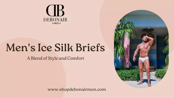 men s ice silk briefs