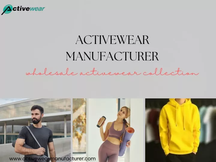 activewear manufacturer
