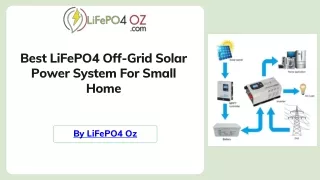 Efficient LiFePO4 Off-Grid Energy System for Sustainable Living (1)