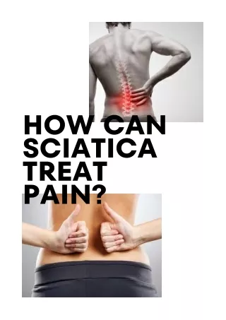 How Can Sciatica Treat Pain