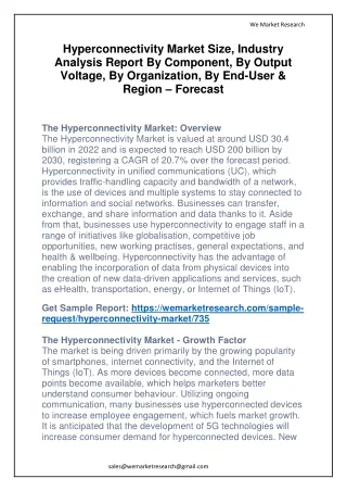 Hyperconnectivity Market