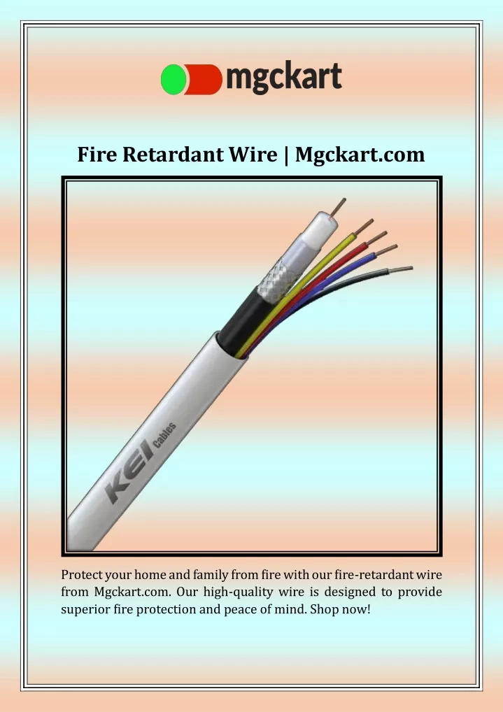 fire retardant wire mgckart com