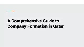 a comprehensive guide to company formation in qatar
