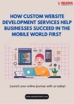 How Custom Website Development Services Help Businesses Succeed In the Mobile World First - slide 1