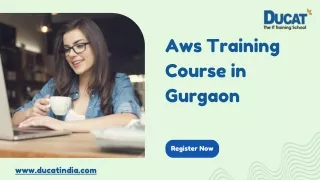 Pdf of Aws Training Course in Gurgaon