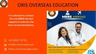 The best MBBS abroad consultants for Indian students