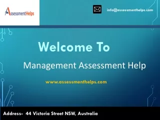 Management Assessment Help