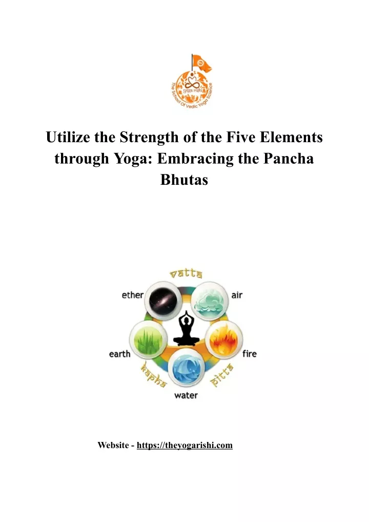 utilize the strength of the five elements through